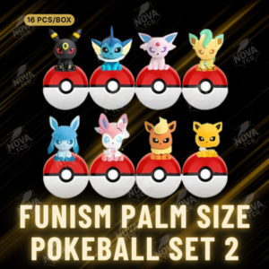 Funism palm size Pokeball set 2 Funism palm size Pokeball set 2