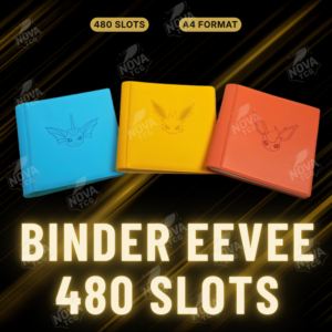 Binder Eevee 480 slots Pokemon Binder Eevee 480 slots Pokemon