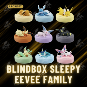 Blindbox Sleepy Eevee Family Blindbox Sleepy Eevee Family