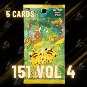 151 Vol 4 151 Vol 4 pokemon 5 cards