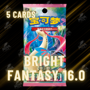 Bright Fantasy 16.0 CSV8 Bright Fantasy 16.0_slim 5 cards csv8 pokemon scarlet & violet