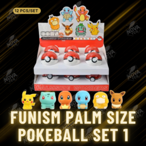 Funism palm size Pokeball set 1 Funism palm size Pokeball set 1