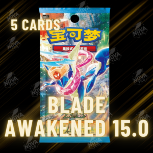 Blade Awakened 15.0 CSV7 Blade Awakened 15.0 csv7 scarlet & violet pokemon slim 5 cards