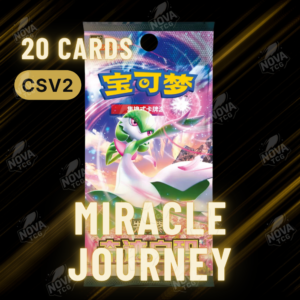 MIRACLE JOURNEY CSV2 MIRACLE JOURNEY CSV2 jumbo 20 cards scarlet & violet