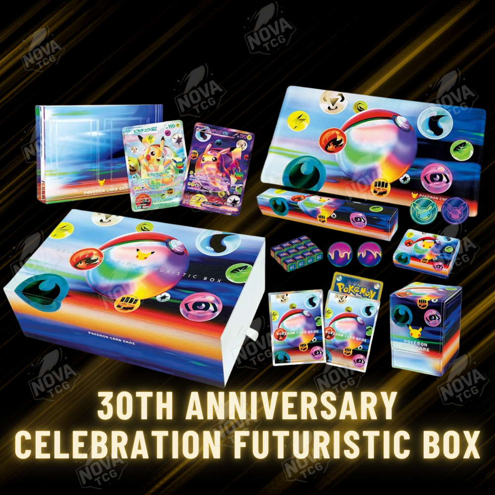 Pokemon 30th Anniversary Celebration Futuristic Box