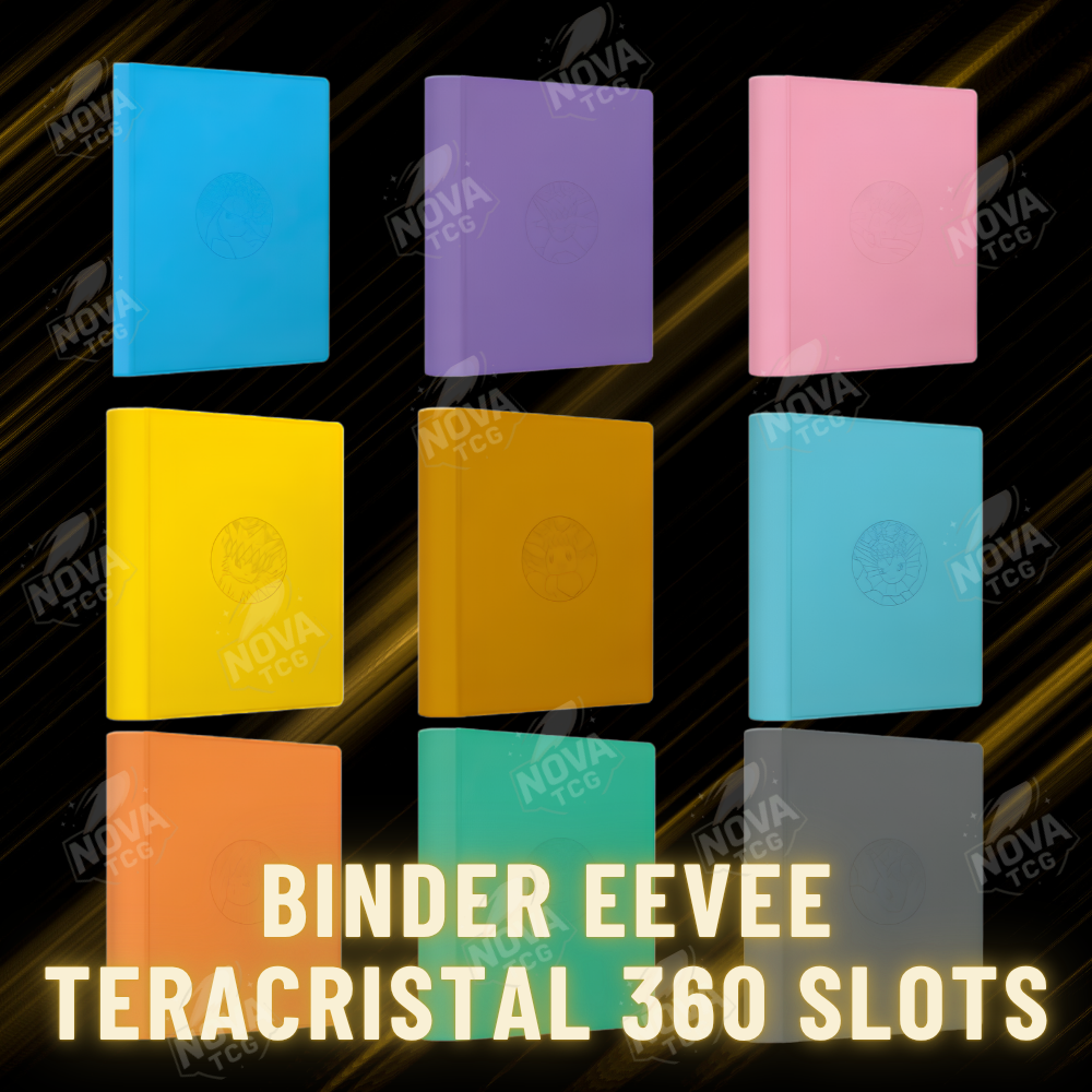 Eevee Teracristal Card Binder - 360 slots