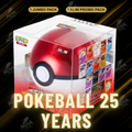 Pokemon Pokeball Blue & Red 25 Year - Chinese