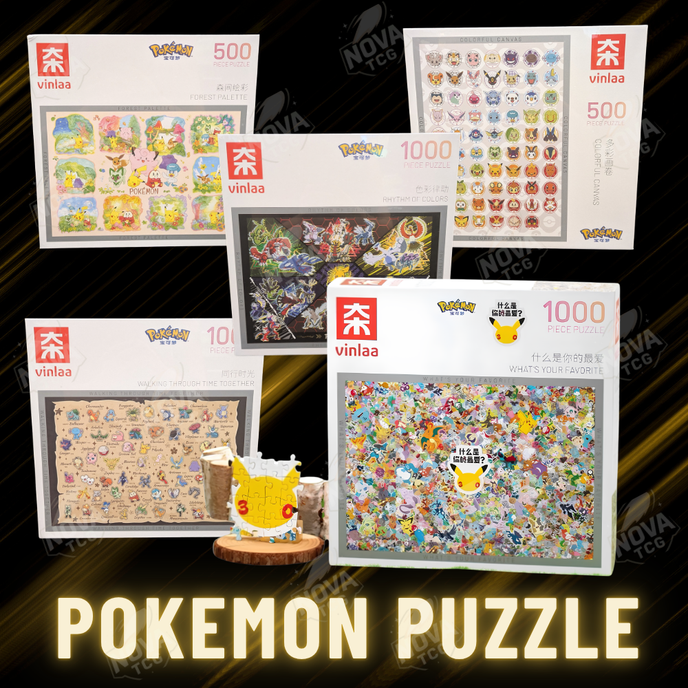 Vinlaa – Pokemon Jigsaw Puzzle 500&1000 pieces