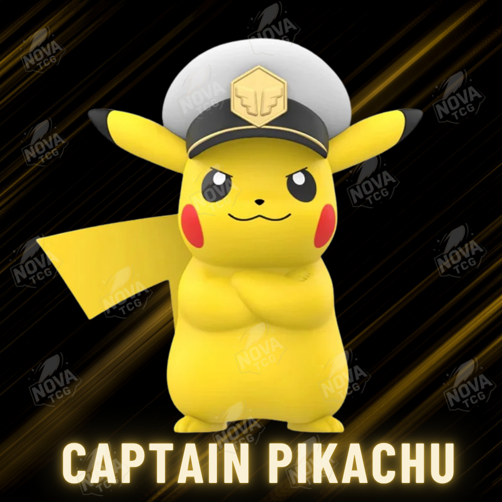 Captain Pikachu Figure Funism