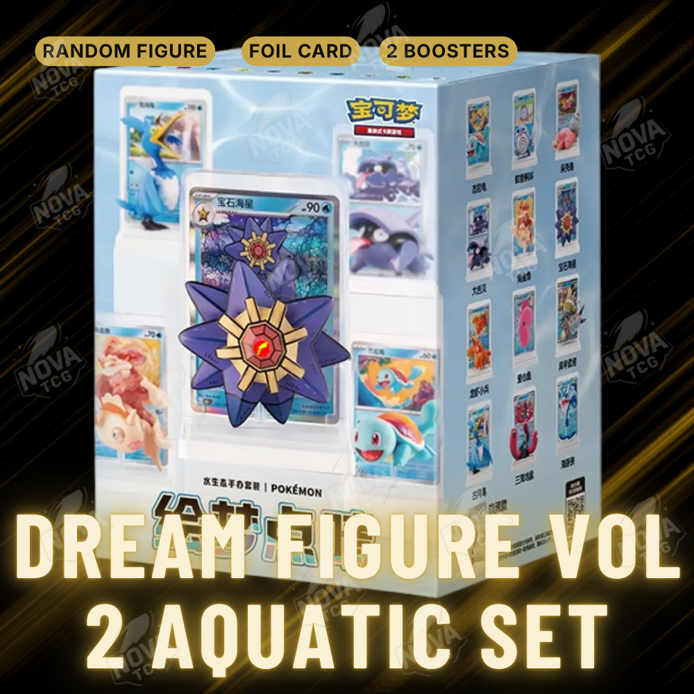 Pokemon Dream Figure Vol 2 Aquatic Set - Chinese