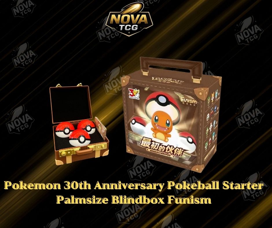 Pokemon 30th anniversary Pokeball Starter Palmsize Blindbox Funism