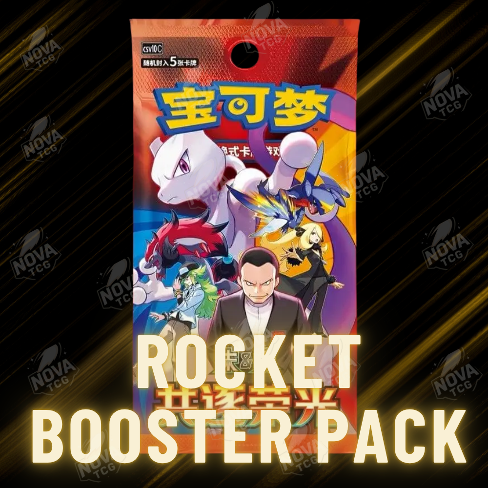 Pokemon Rocket Booster Pack
