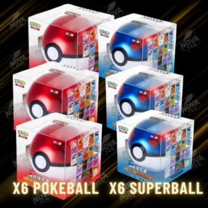 6 Pokeball + 6 Superball Pack