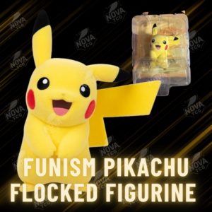 Funism Pikachu Flocked Figure